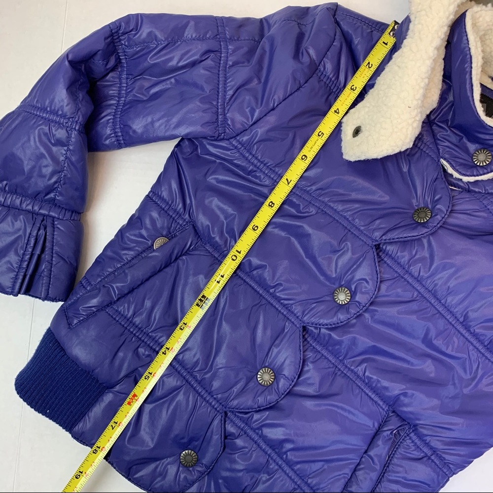 UGG purple jacket with hood kids 14/16 - Picture 3 of 11